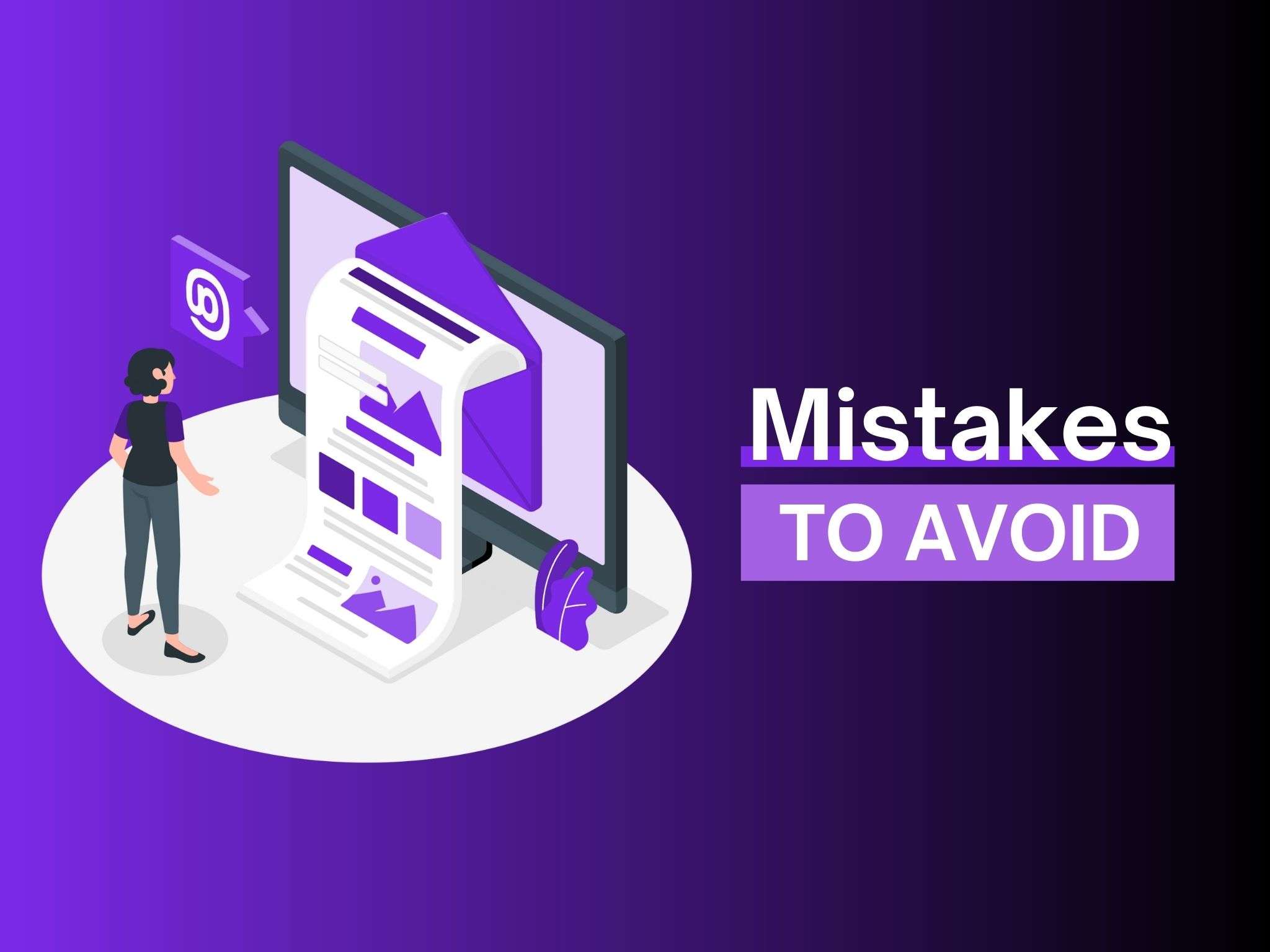 mistakes to avoid in newsletter writing